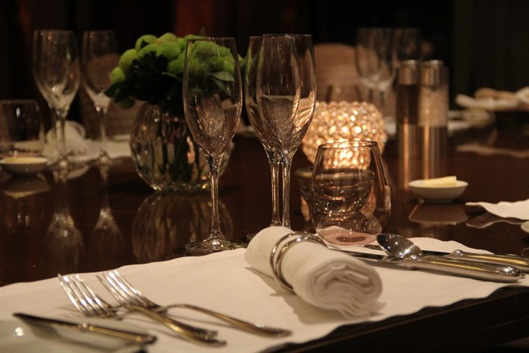 Champagne Dinner at Eau De Vie